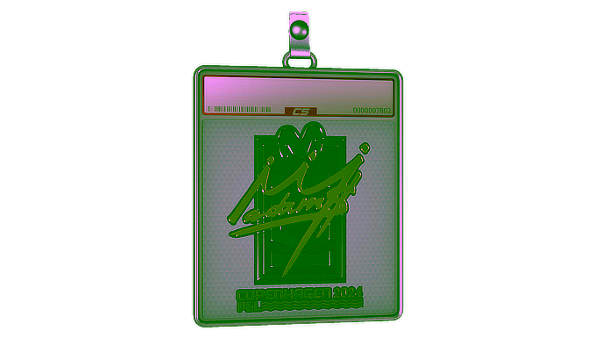 Rodyti Sticker Slab | adamS (Gold) | Copenhagen 2024