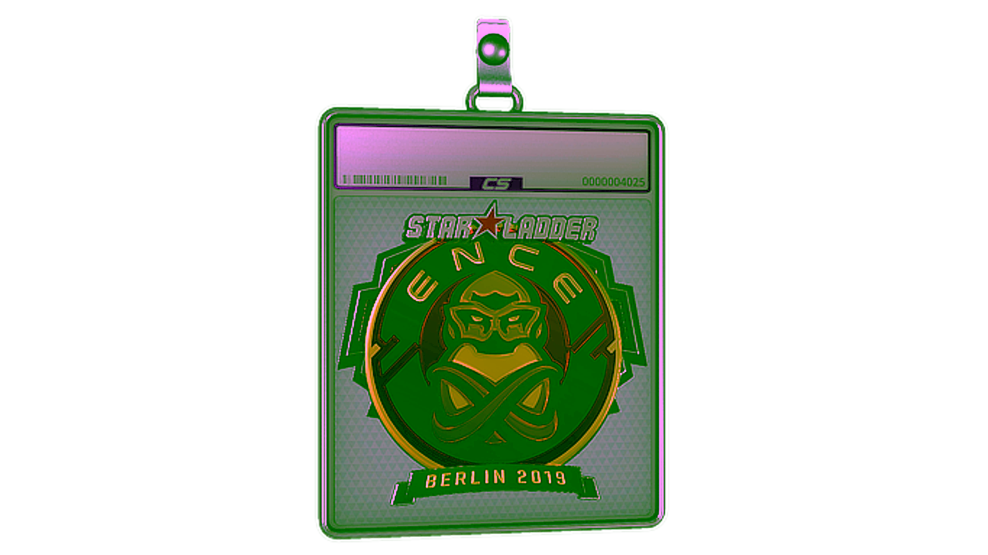 Display for Sticker Slab | ENCE (Foil) | Berlin 2019