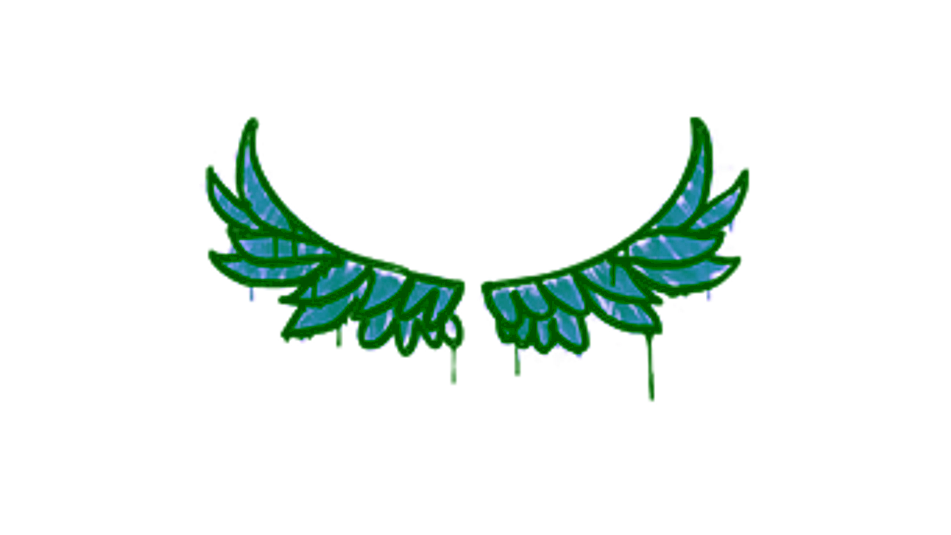 Display for Sealed Graffiti | Take Flight (Monarch Blue)