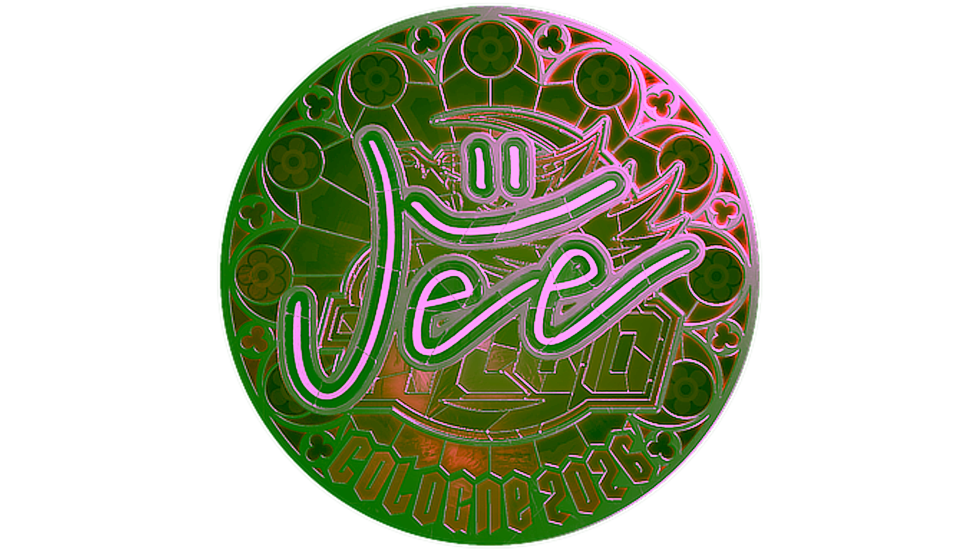 Display for Sticker | Jee (Foil) | Cologne 2026