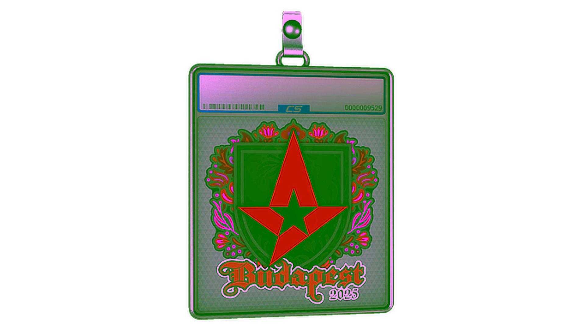 Rodyti Sticker Slab | Astralis | Budapest 2025