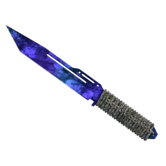 Paracord Knife Doppler Sapphire