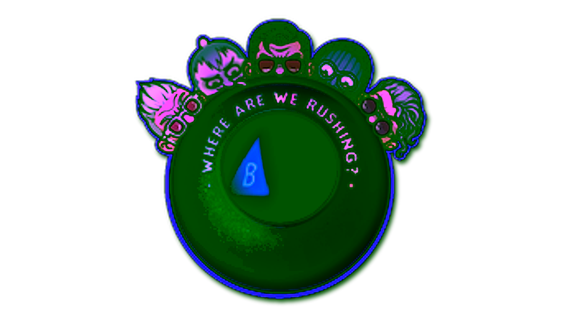 Display for Sticker | Magic Rush Ball (Lenticular)