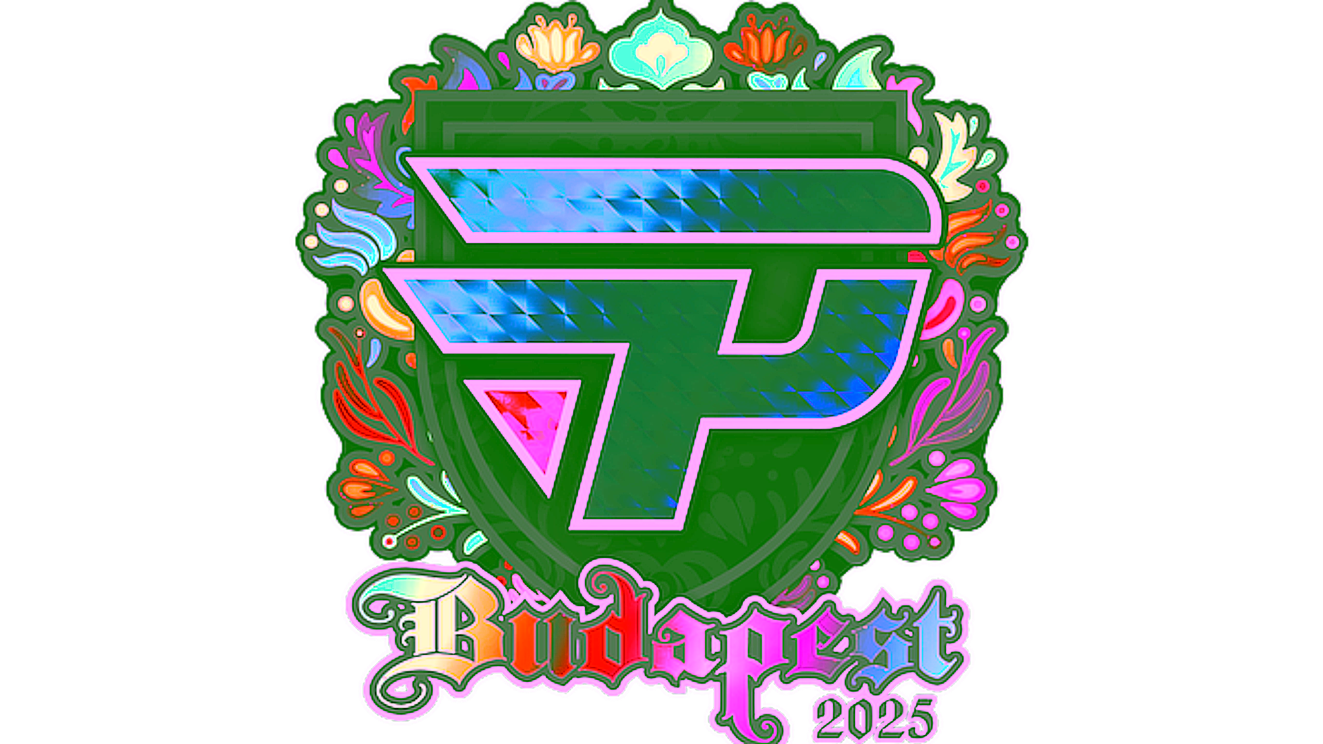 Affichage pour Sticker | paiN Gaming (Holo) | Budapest 2025