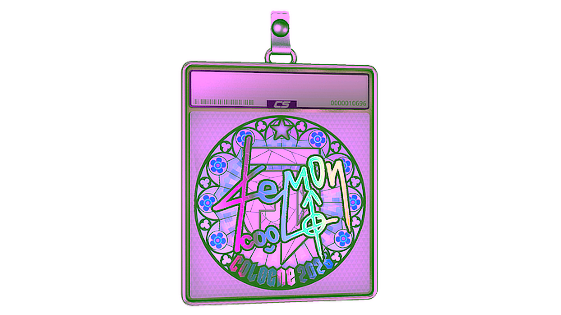 Display for Sticker Slab | dem0n (Holo) | Cologne 2026