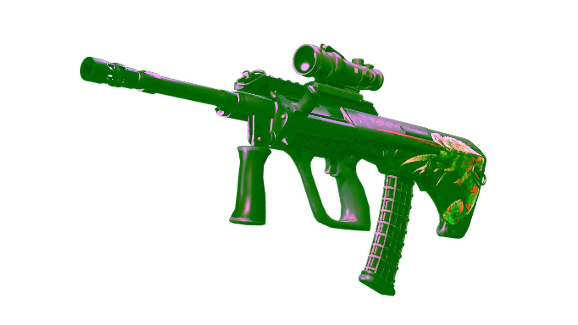 Display for StatTrak™ AUG | Chameleon (Well-Worn)