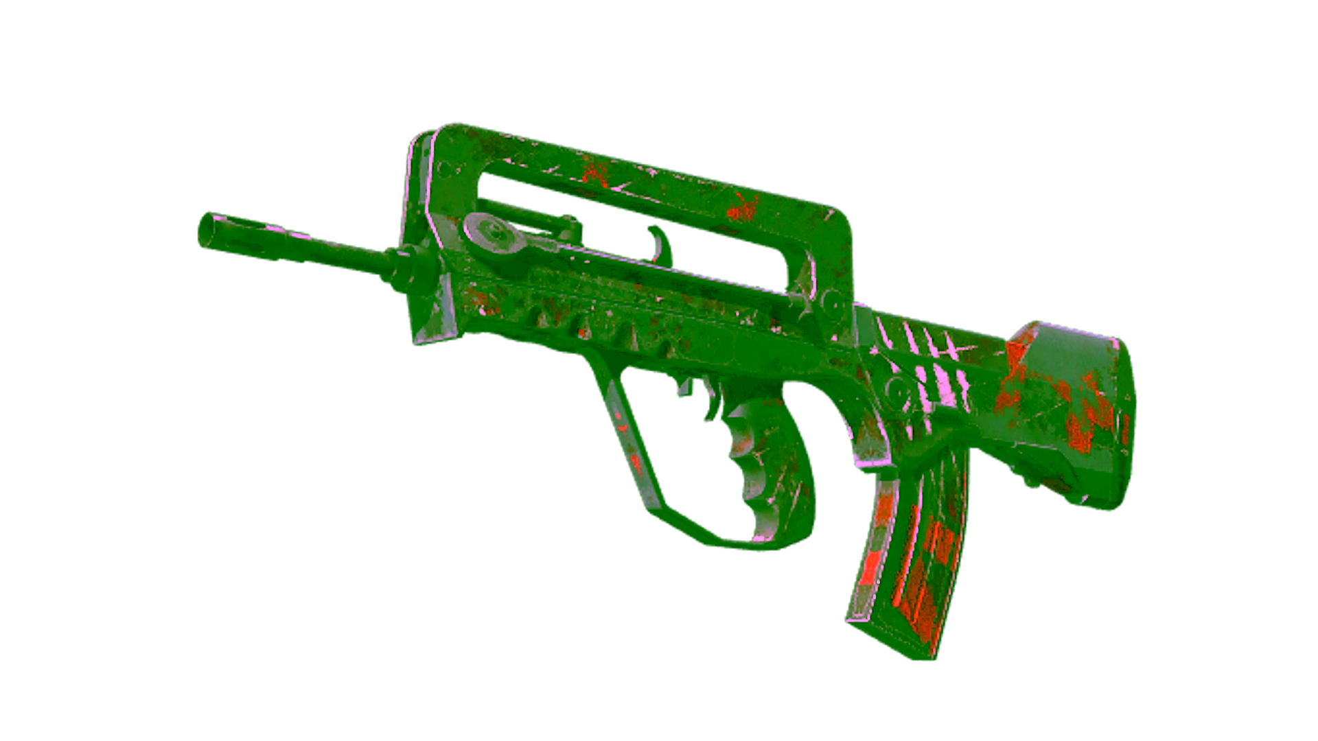 Display for FAMAS | Survivor Z (Battle-Scarred)