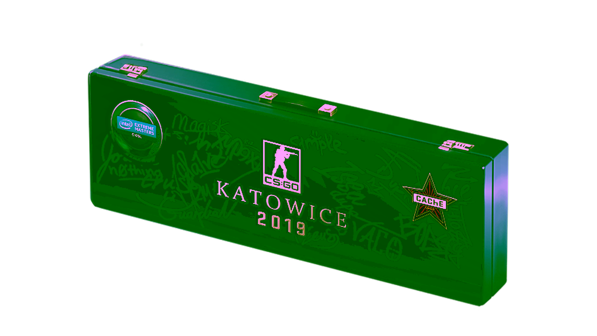Mostrar para Katowice 2019 Cache Souvenir Package