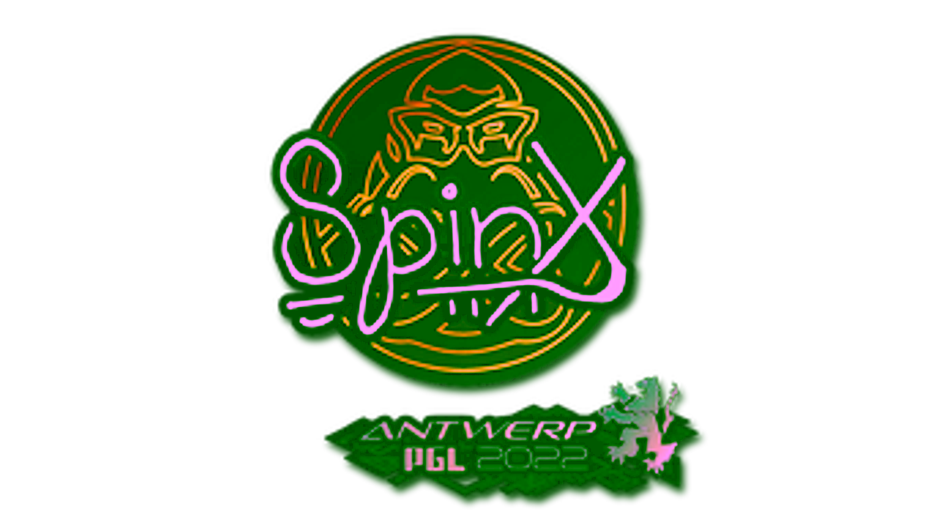 Display for Sticker | Spinx | Antwerp 2022