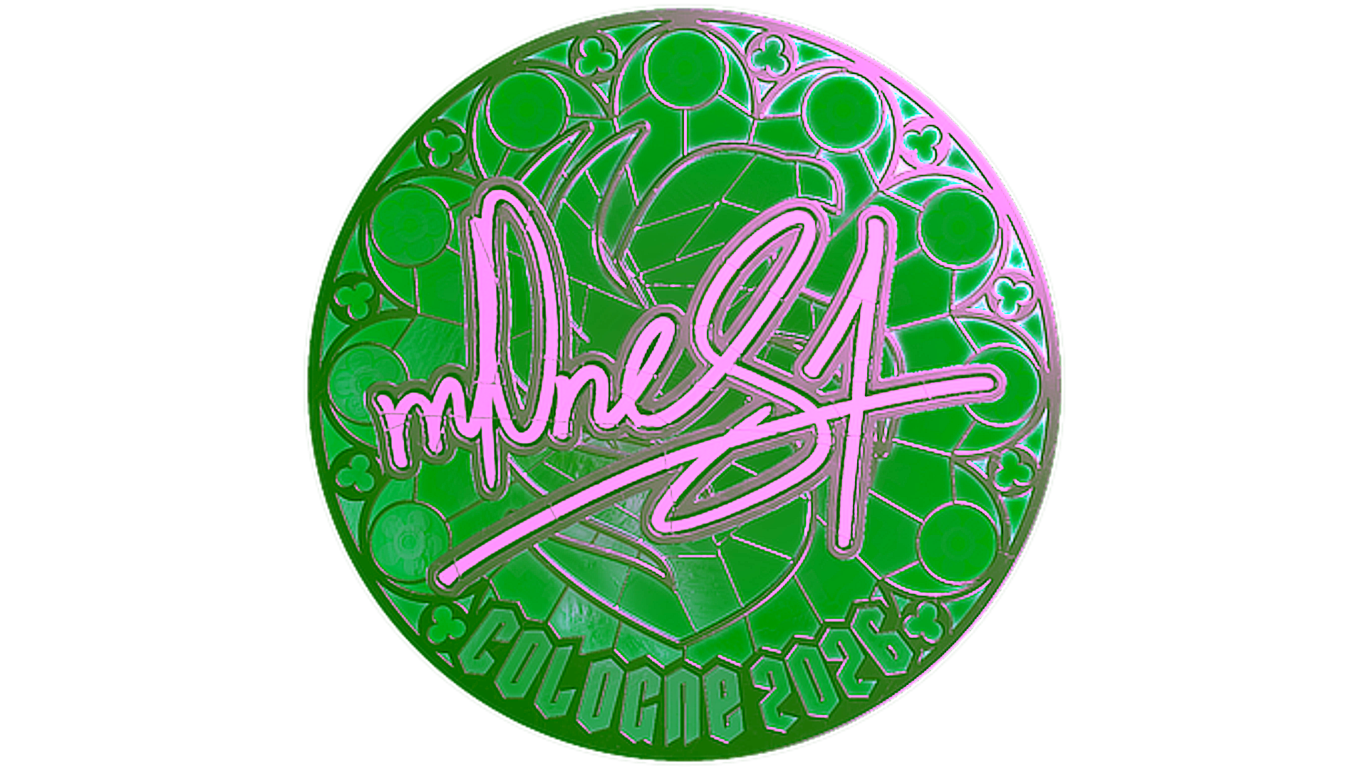Visar för Sticker | m0NESY (Foil) | Cologne 2026