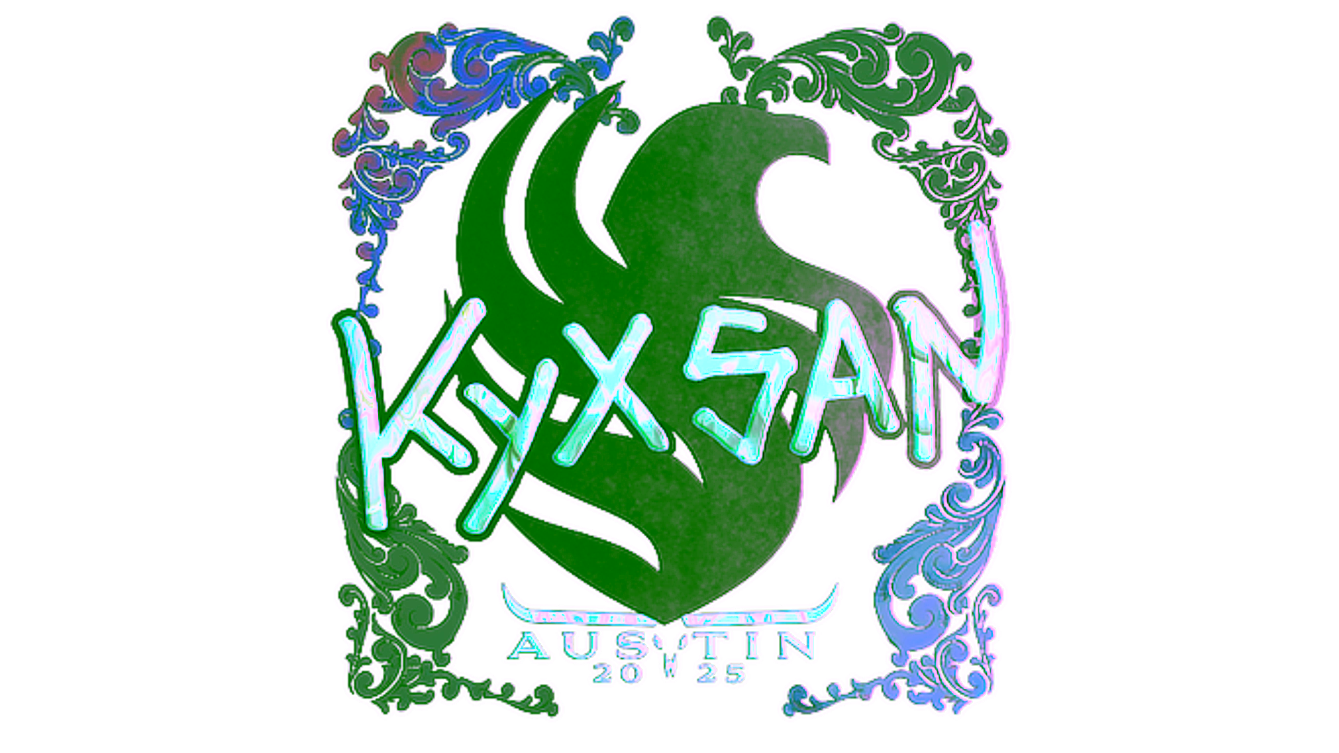 Exibição para Sticker | kyxsan (Holo) | Austin 2025