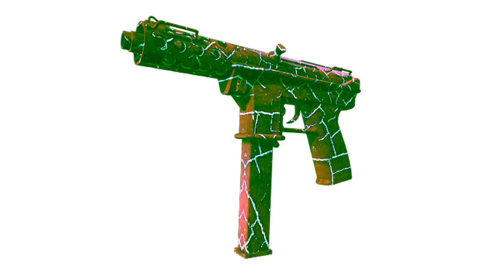 Display for Tec-9 | Cracked Opal (Minimal Wear)