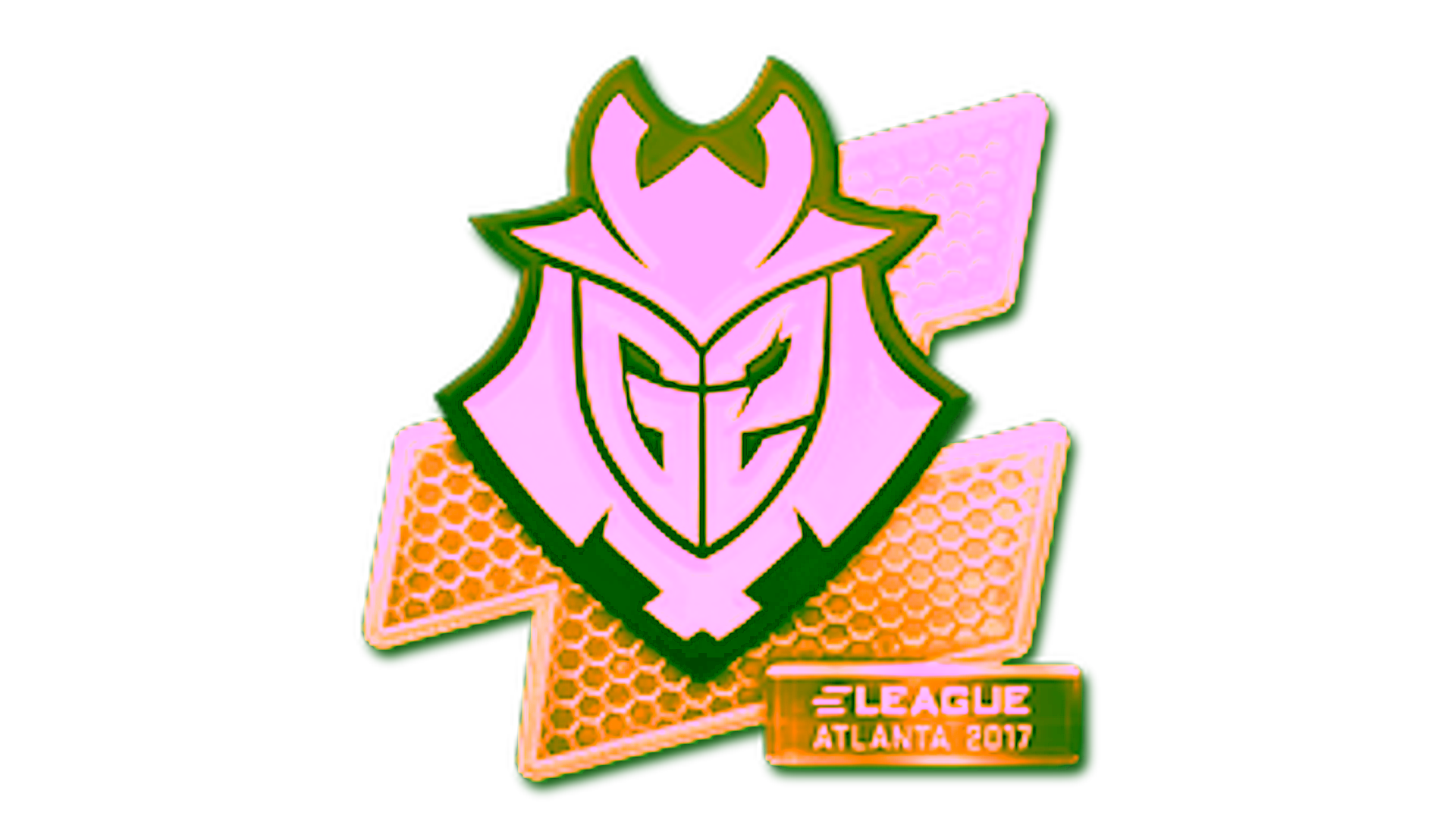 Display for Sticker | G2 Esports (Gold) | Atlanta 2017