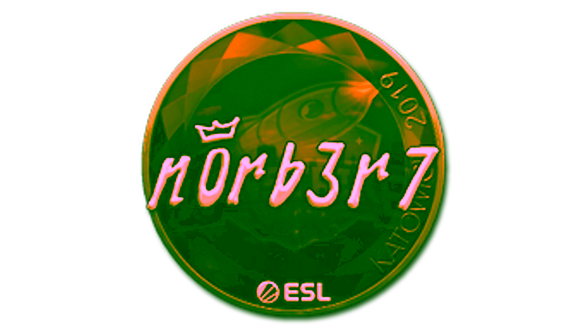 Visar för Sticker | n0rb3r7 (Gold) | Katowice 2019