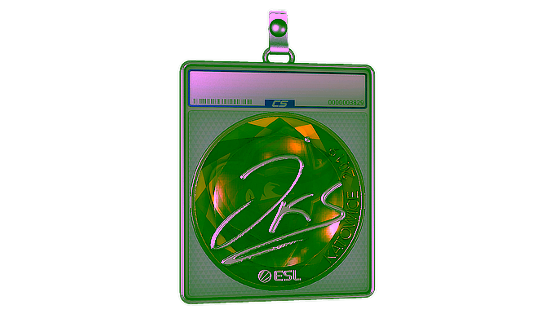 Display for Sticker Slab | jks (Foil) | Katowice 2019