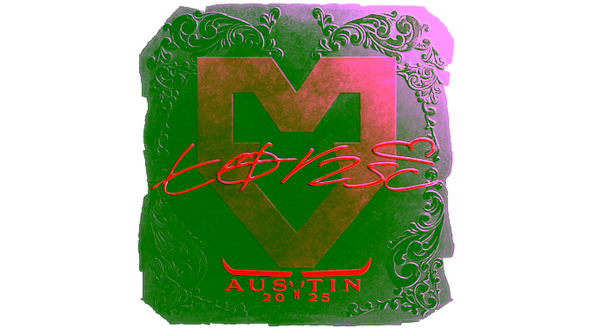 Display for Sticker | torzsi (Foil) | Austin 2025