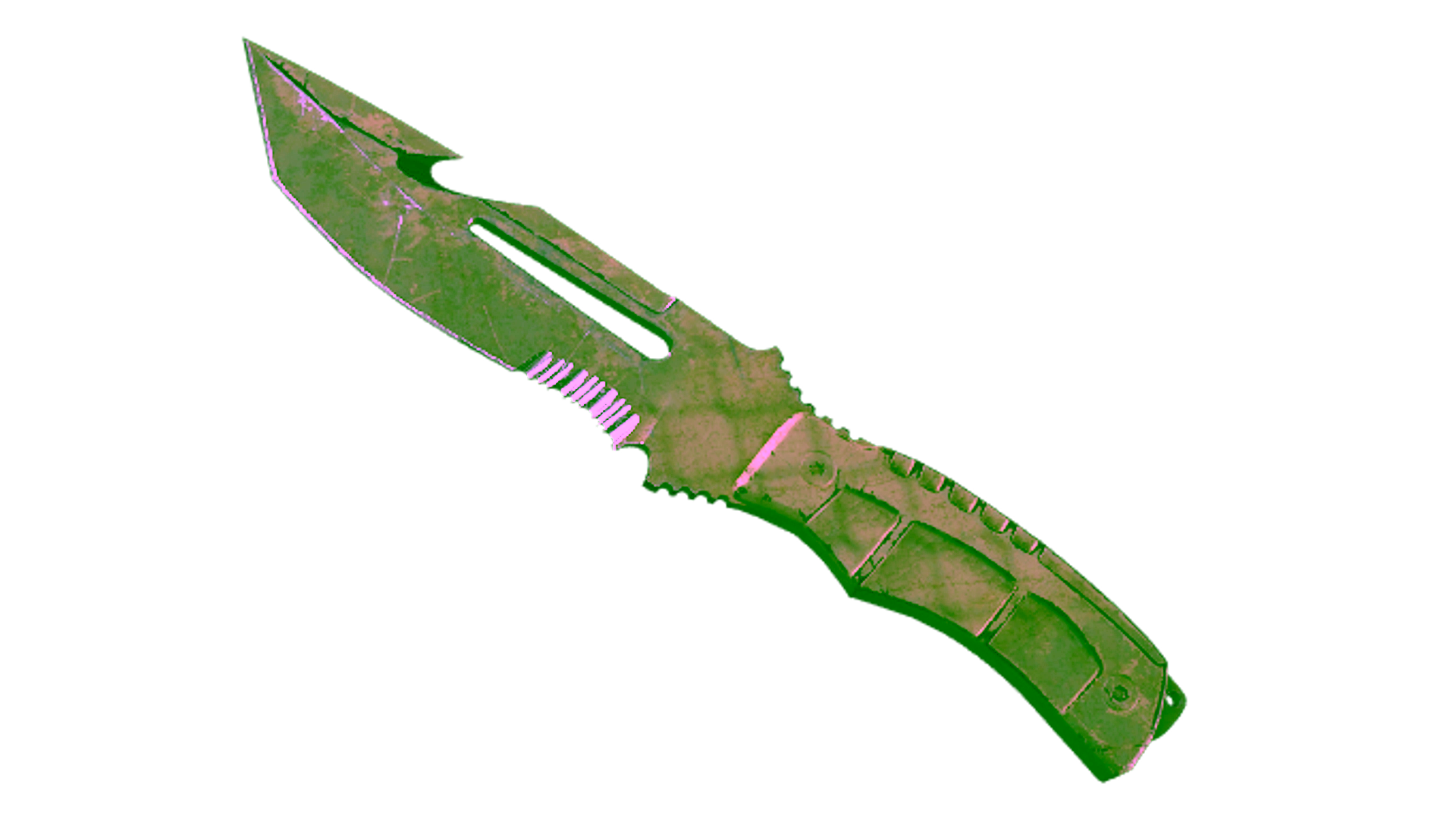 Display for ★ StatTrak™ Survival Knife | Safari Mesh (Battle-Scarred)
