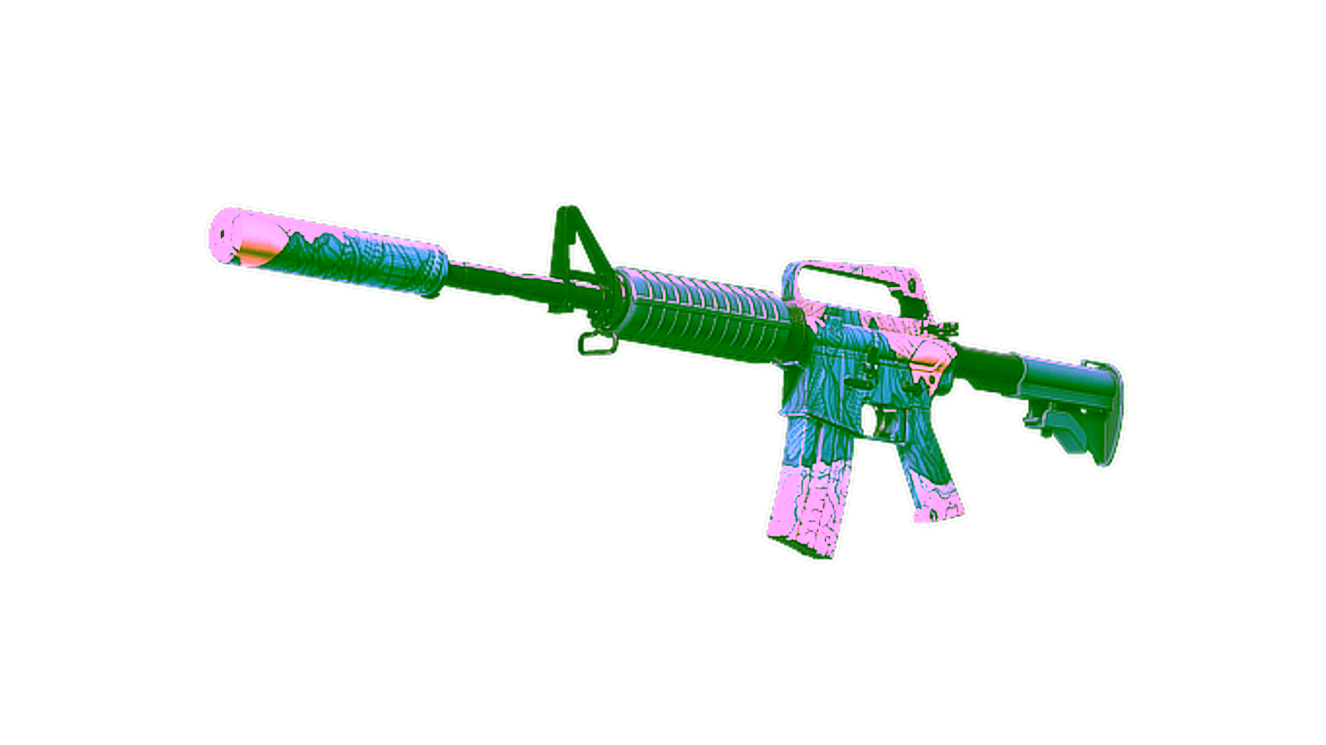 Display for Souvenir M4A1-S | Solitude (Minimal Wear)