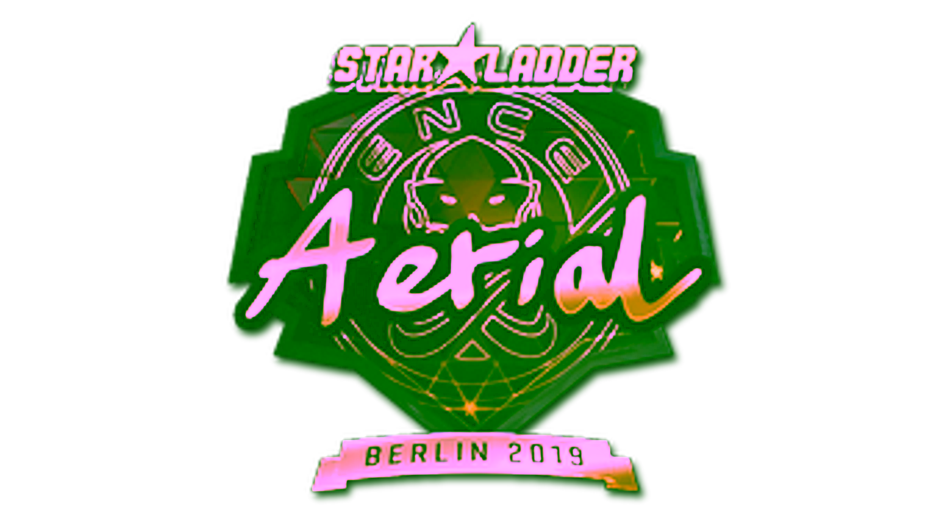 Mostrar para Sticker | Aerial (Gold) | Berlin 2019