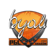 Sticker byali Krakow 2017