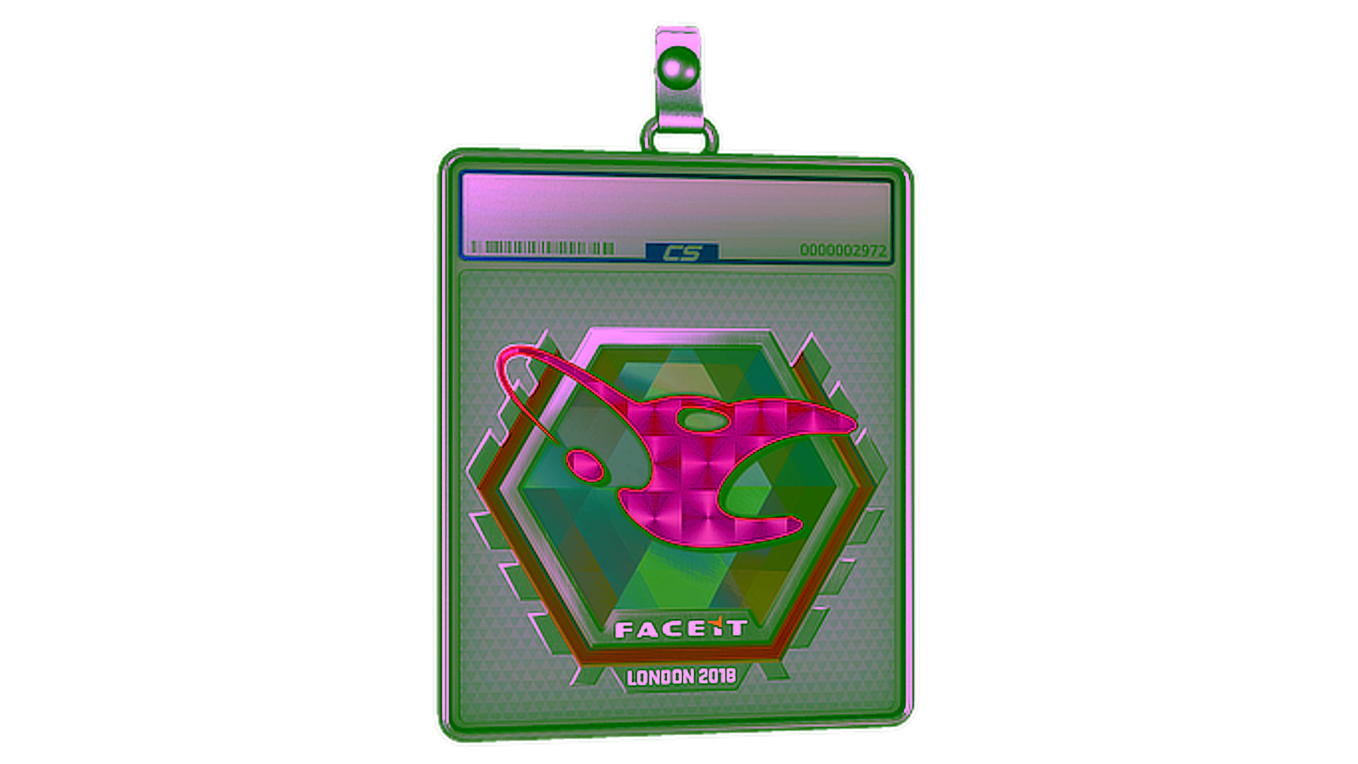 Rodyti Sticker Slab | mousesports (Holo) | London 2018