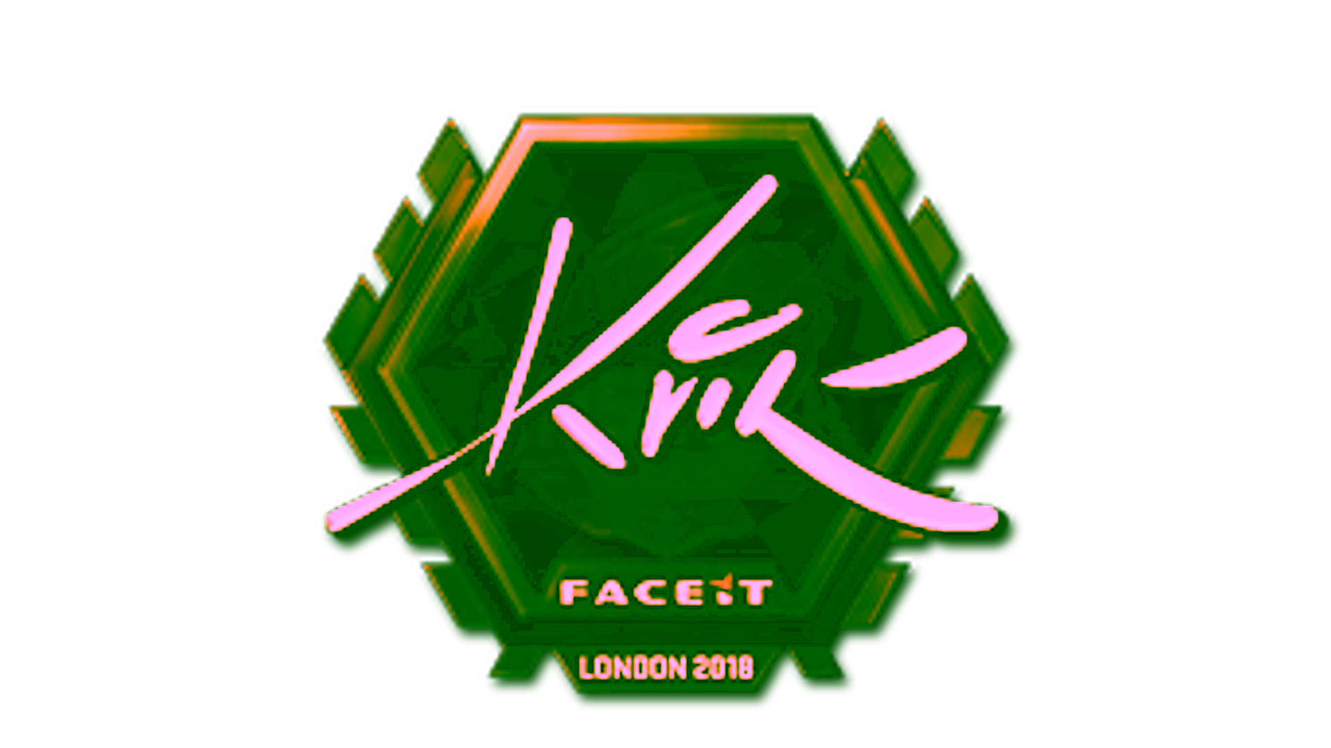 Display for Sticker | Kvik (Gold) | London 2018