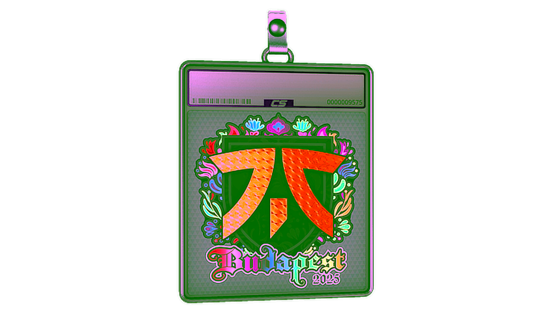 Mostrar para Sticker Slab | fnatic (Holo) | Budapest 2025