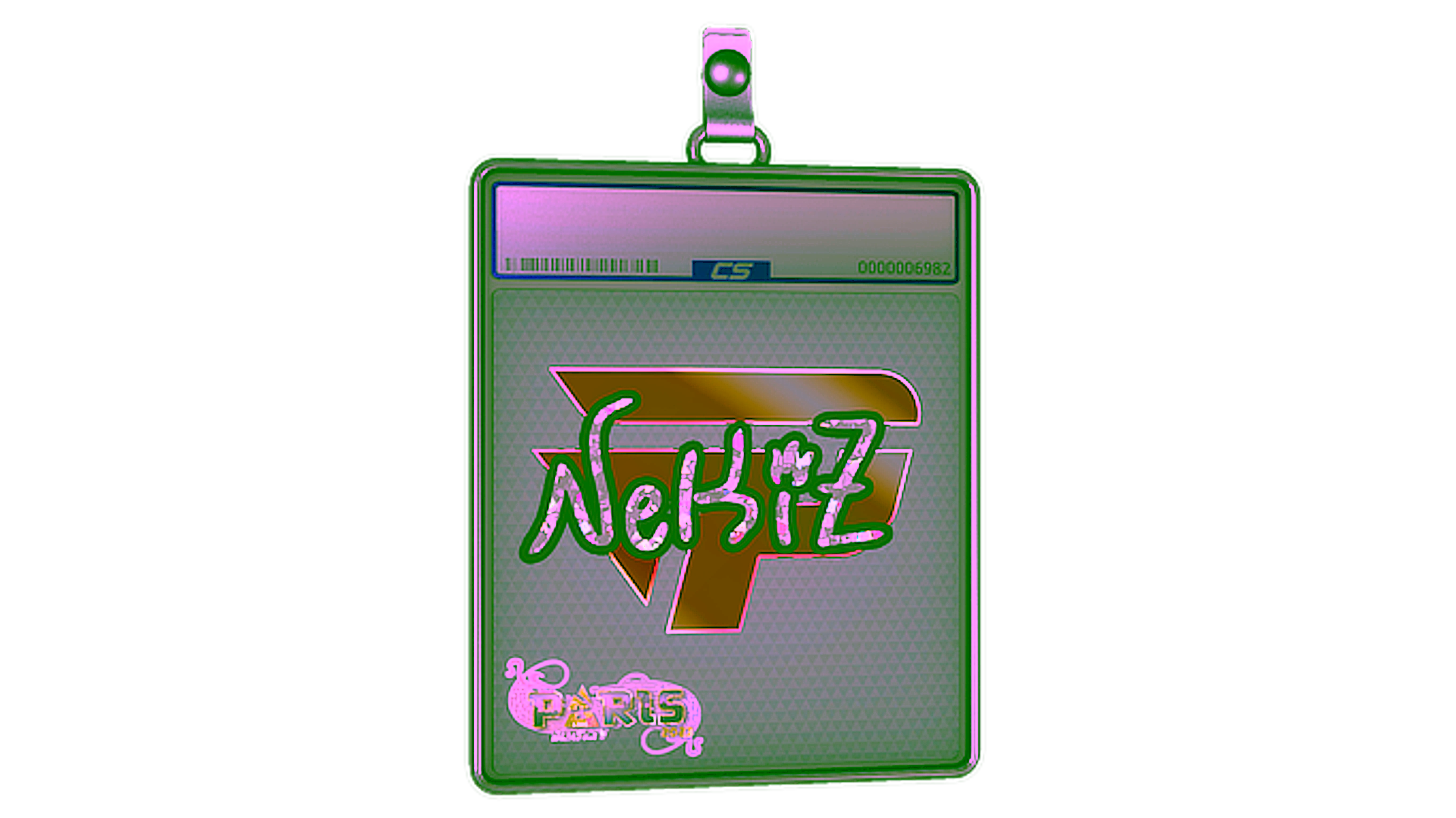 Affichage pour Sticker Slab | NEKiZ (Glitter) | Paris 2023