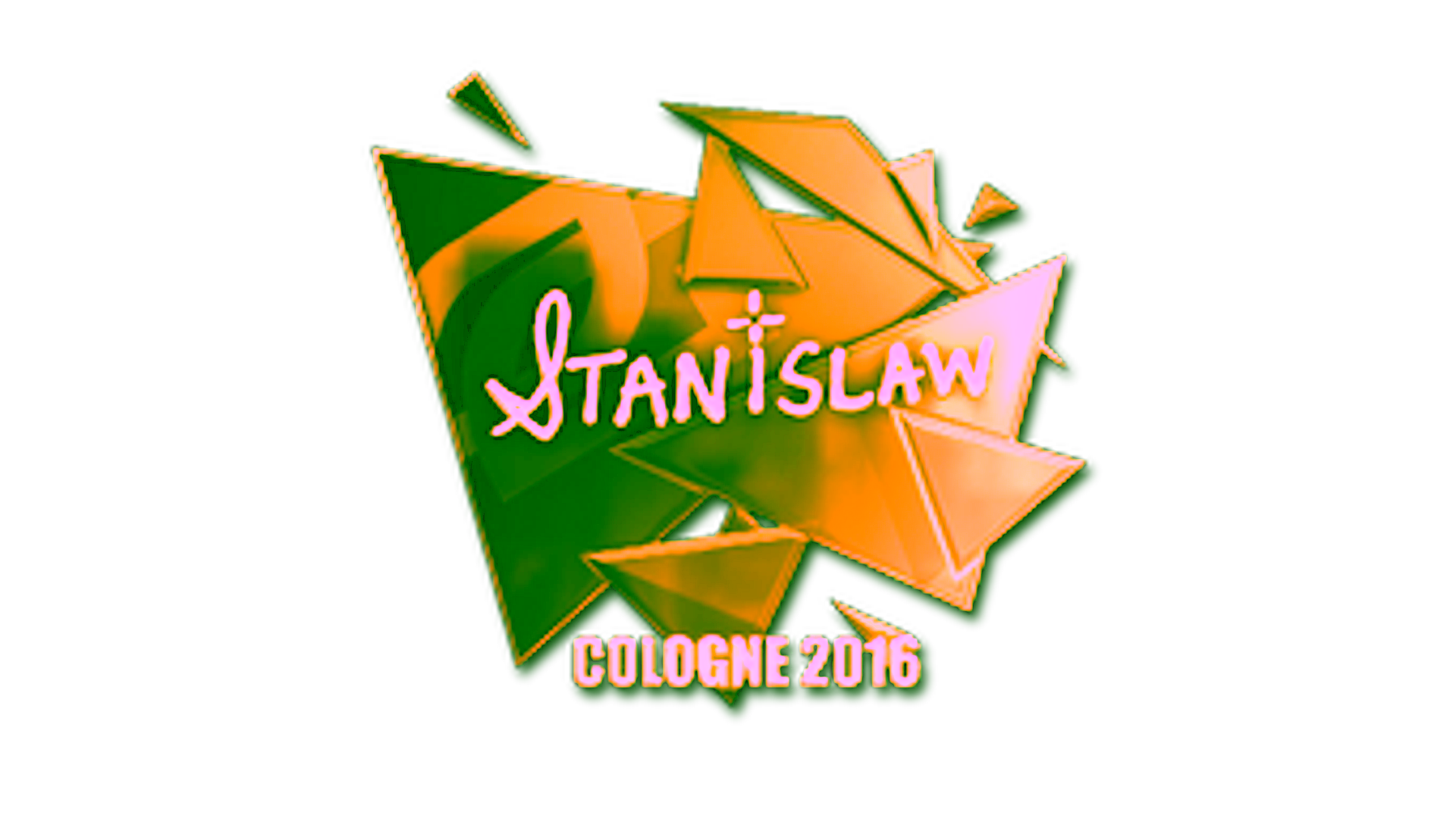 Visar för Sticker | stanislaw (Gold) | Cologne 2016