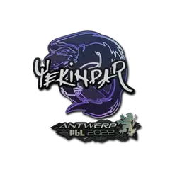 Sticker YEKINDAR Antwerp 2022
