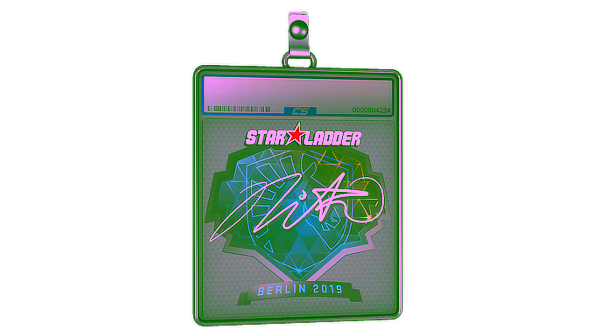 Display for Sticker Slab | nitr0 | Berlin 2019