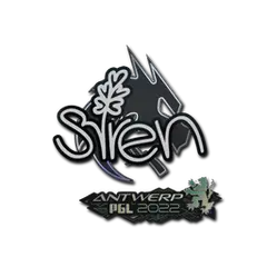 Sticker S1ren Antwerp 2022