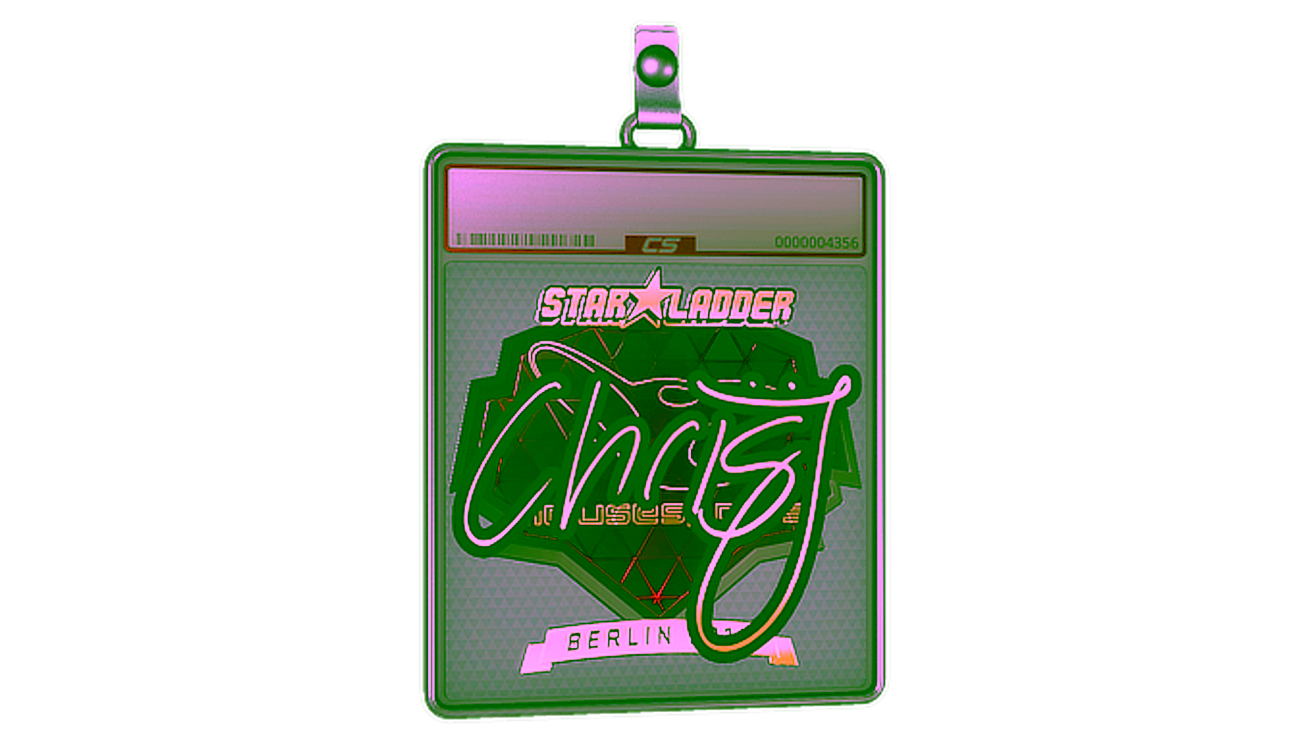 Display for Sticker Slab | chrisJ (Gold) | Berlin 2019