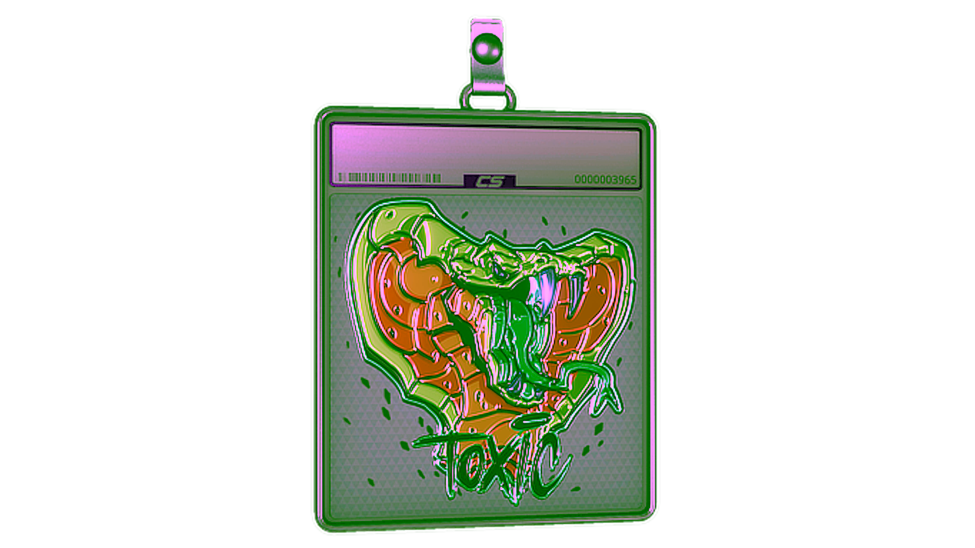 Display for Sticker Slab | Toxic (Foil)
