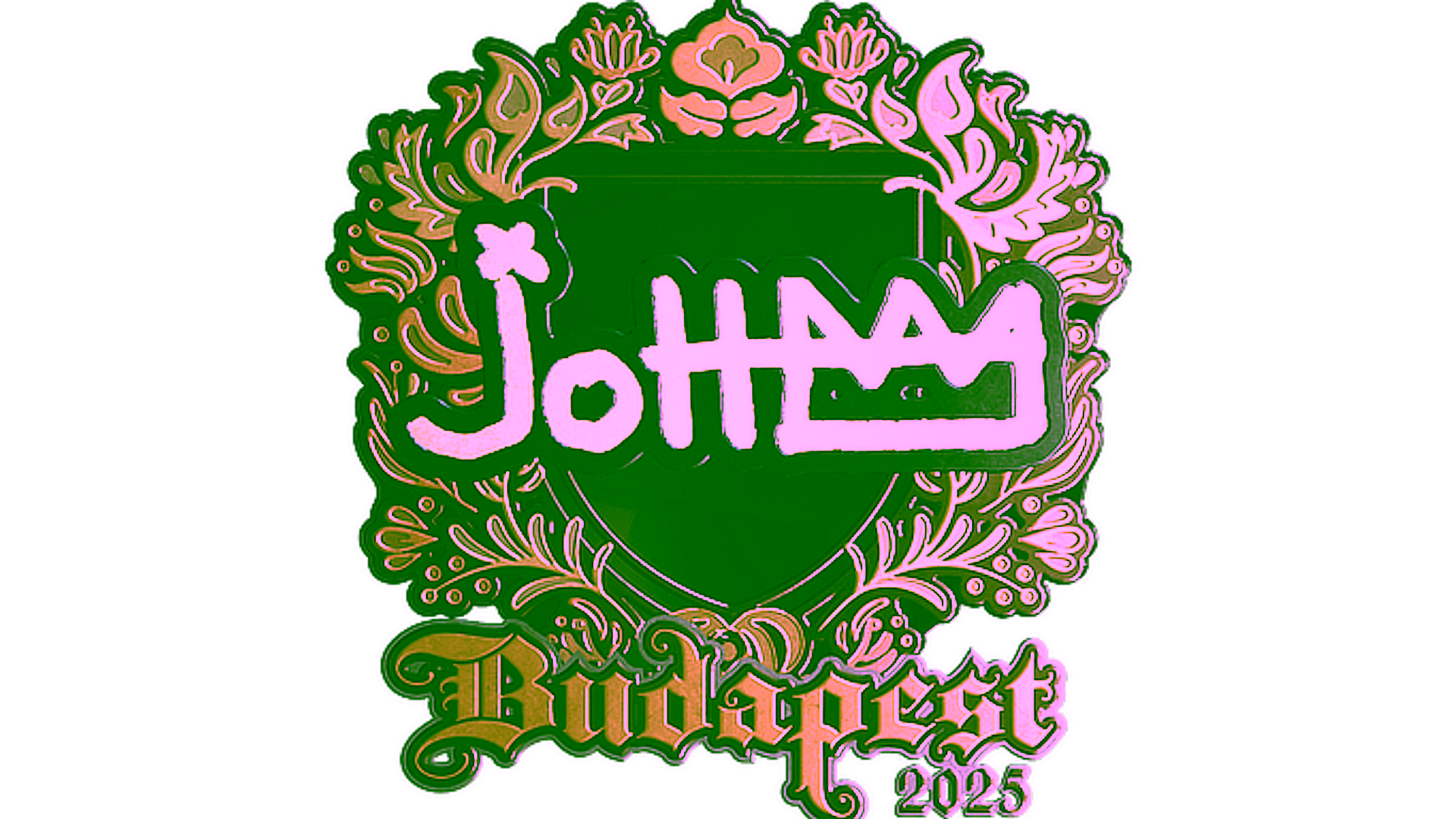 Affichage pour Sticker | jottAAA (Gold) | Budapest 2025