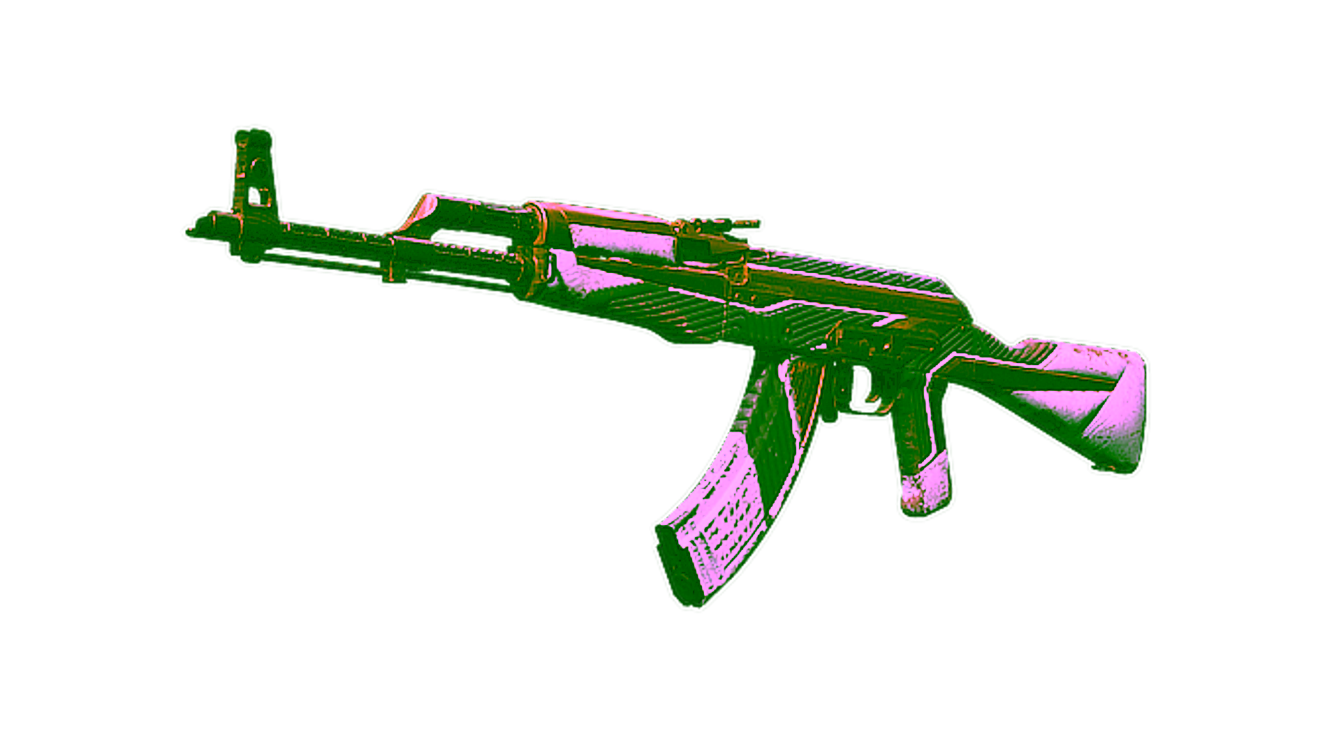 Display for AK-47 | The Oligarch (Battle-Scarred)