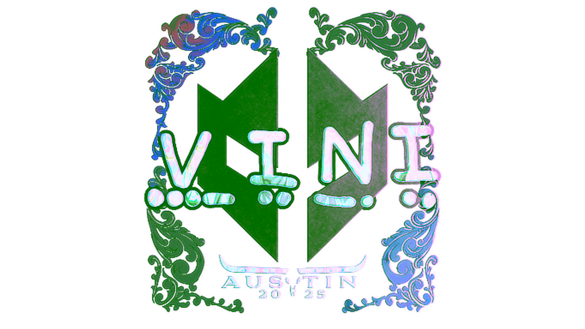Display for Sticker | VINI (Holo) | Austin 2025