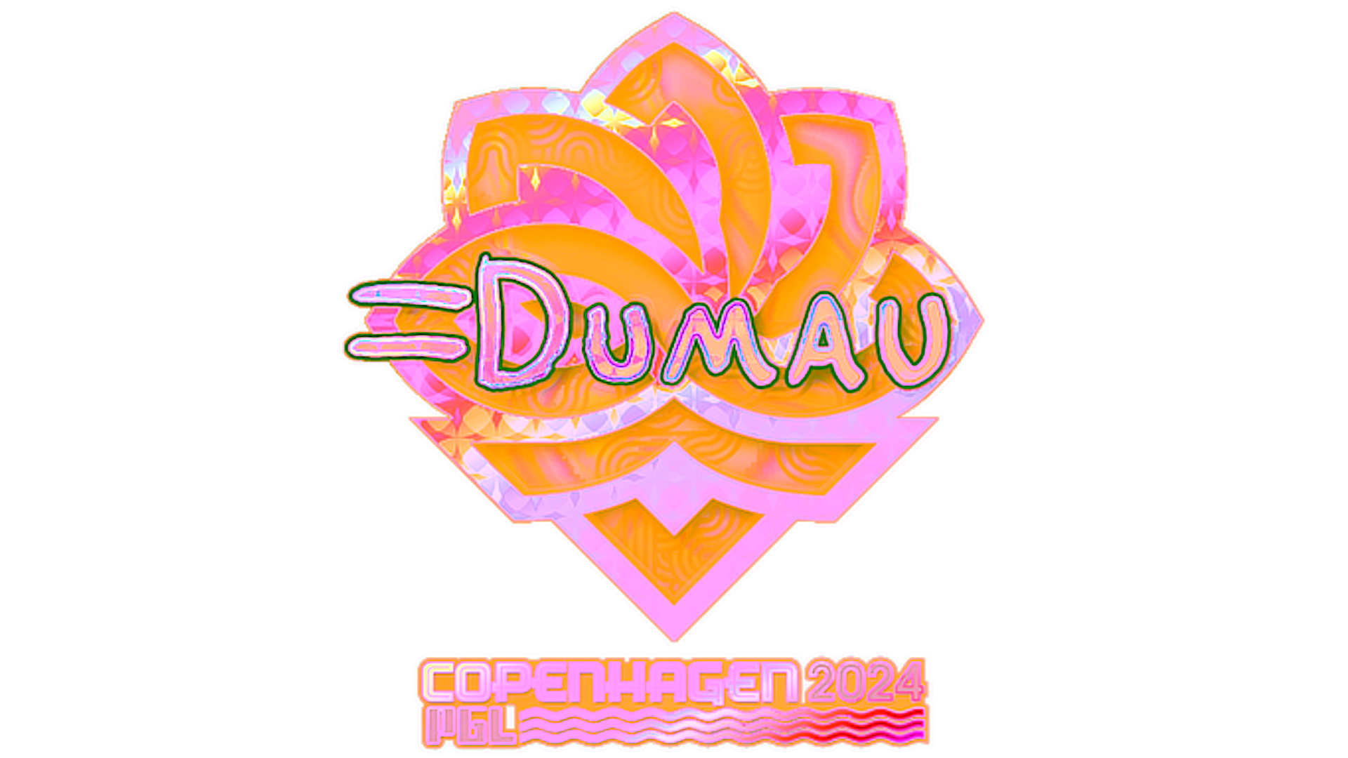 Display for Sticker | dumau (Holo) | Copenhagen 2024