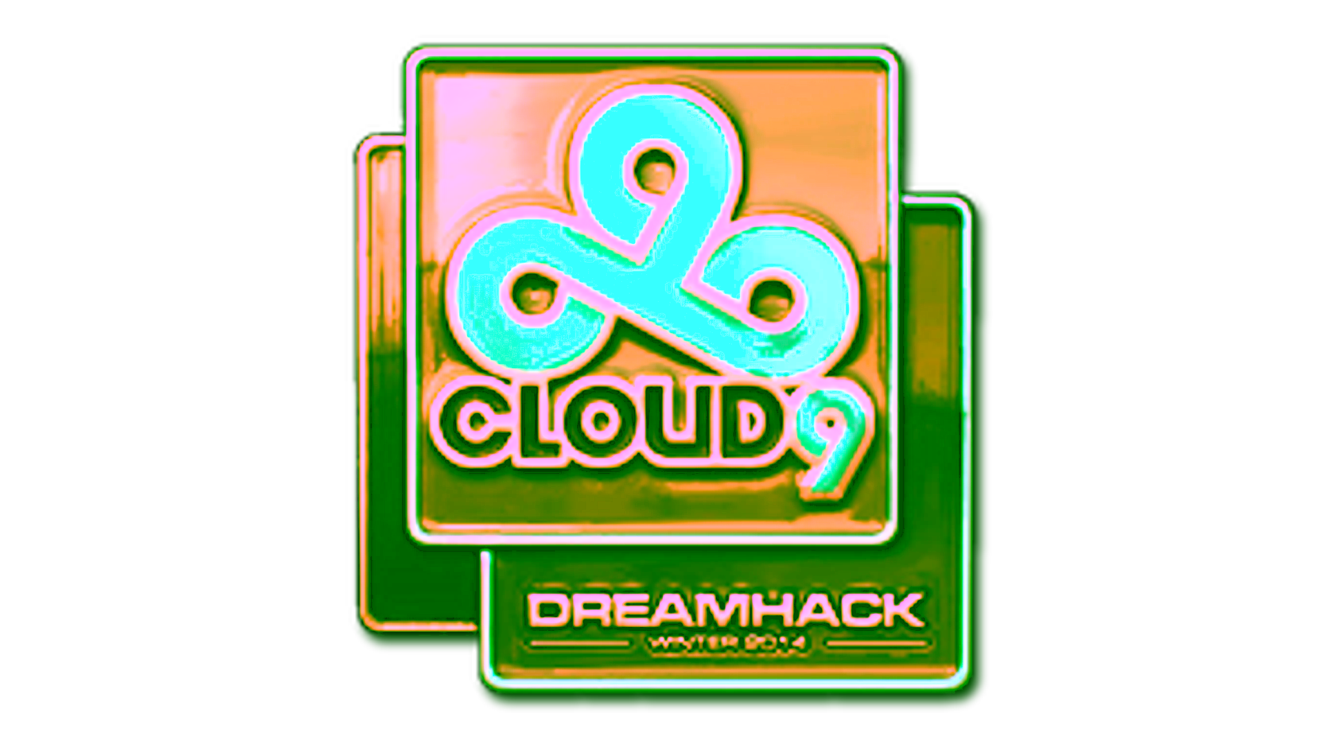 Visar för Sticker | Cloud9 (Gold) | DreamHack 2014