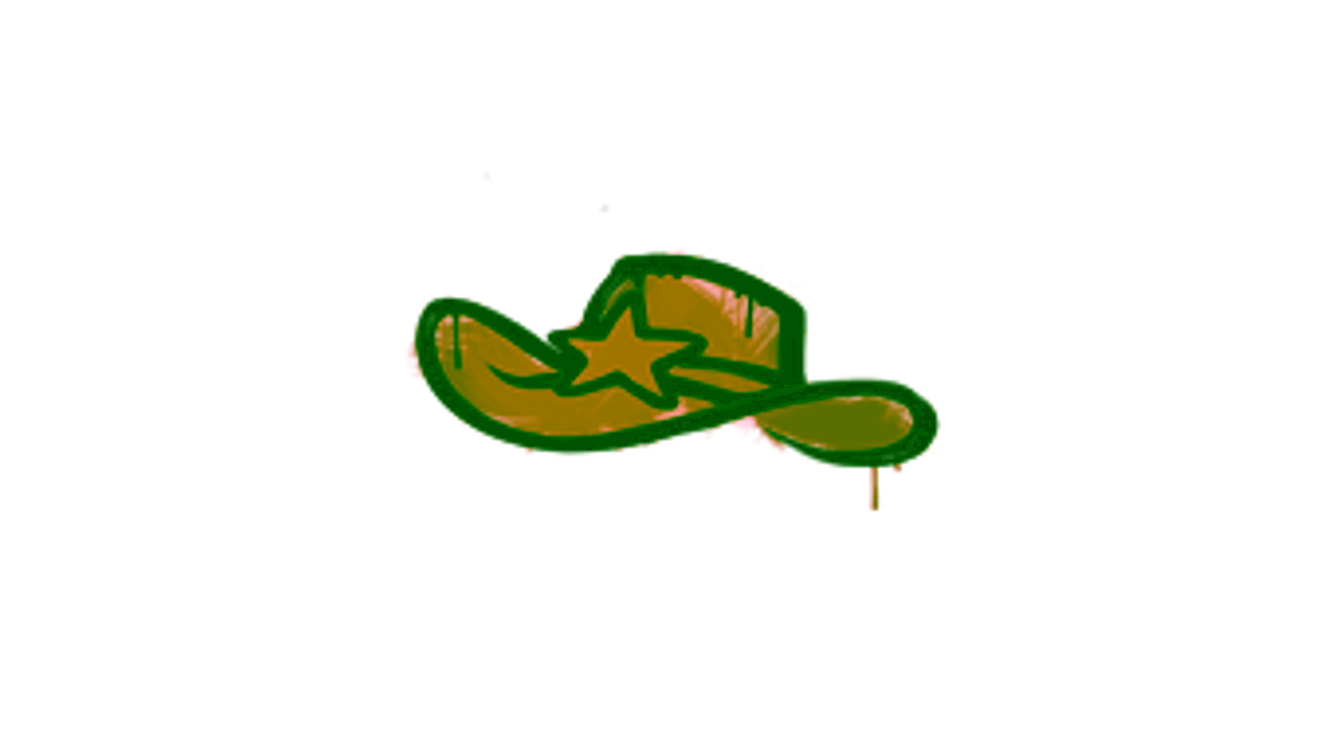 Display for Sealed Graffiti | Sheriff (Desert Amber)