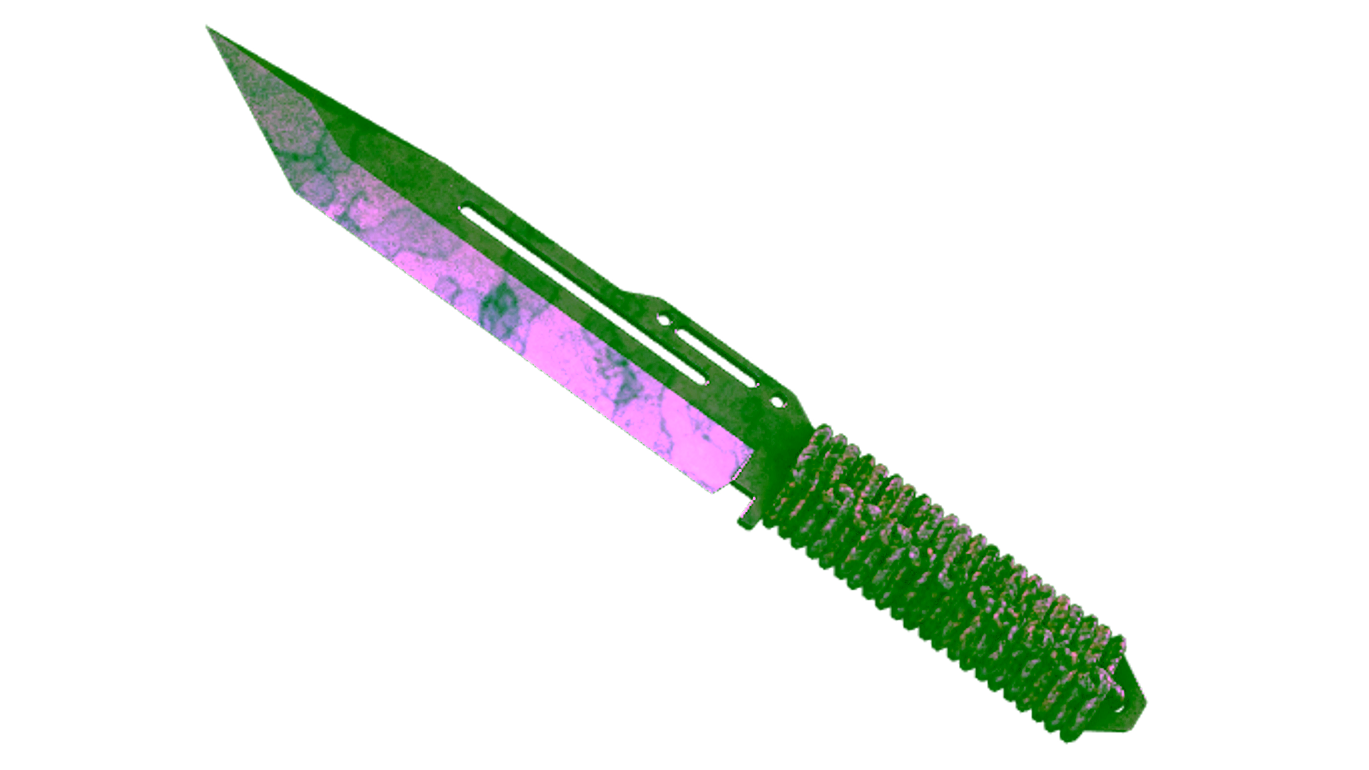 Display for ★ Paracord Knife | Stained (Well-Worn)