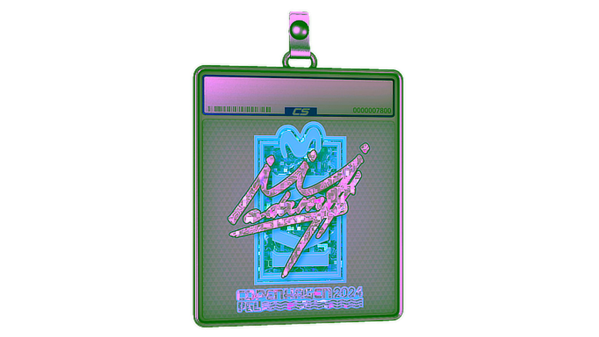 Display for Sticker Slab | adamS (Glitter) | Copenhagen 2024