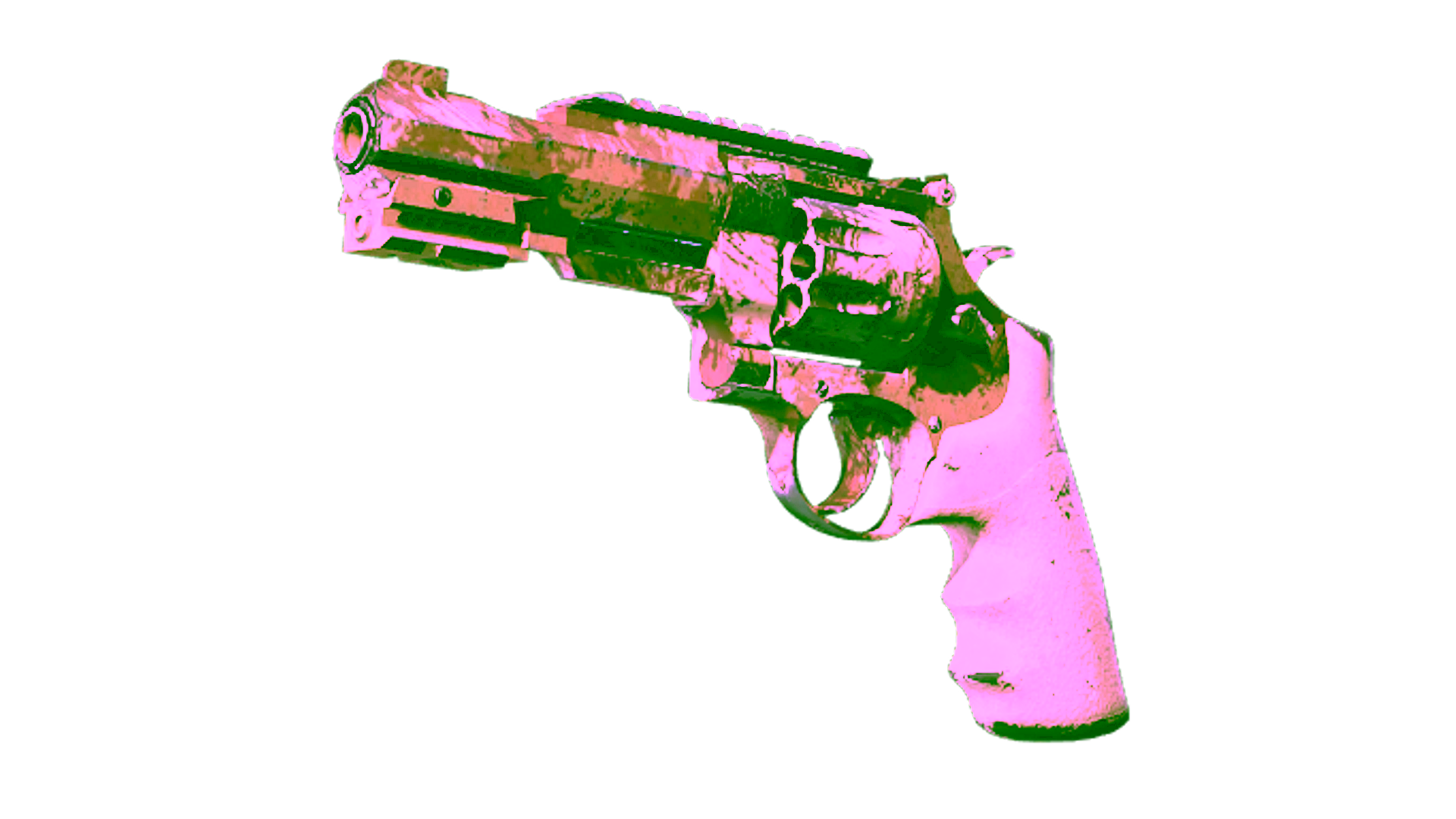 Display for Souvenir R8 Revolver | Desert Brush (Well-Worn)