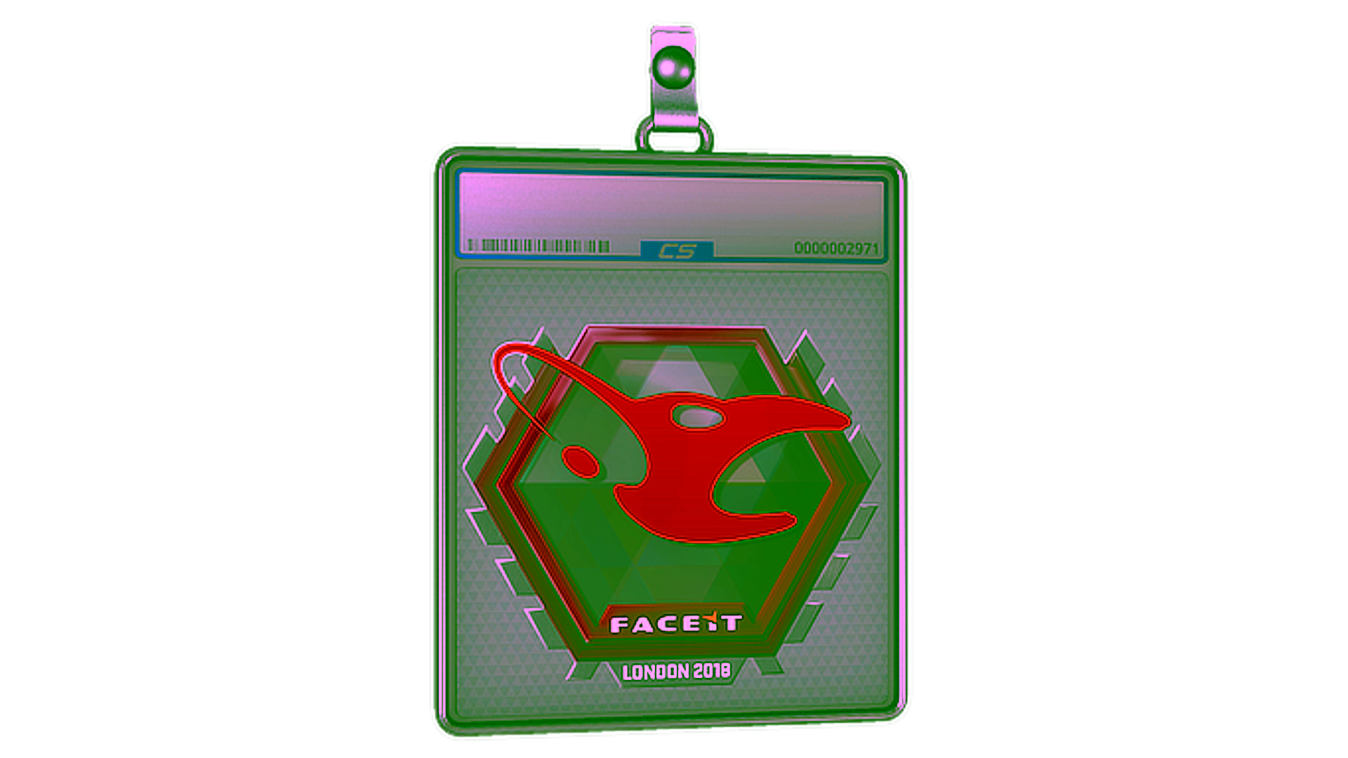 Дисплей для Sticker Slab | mousesports | London 2018