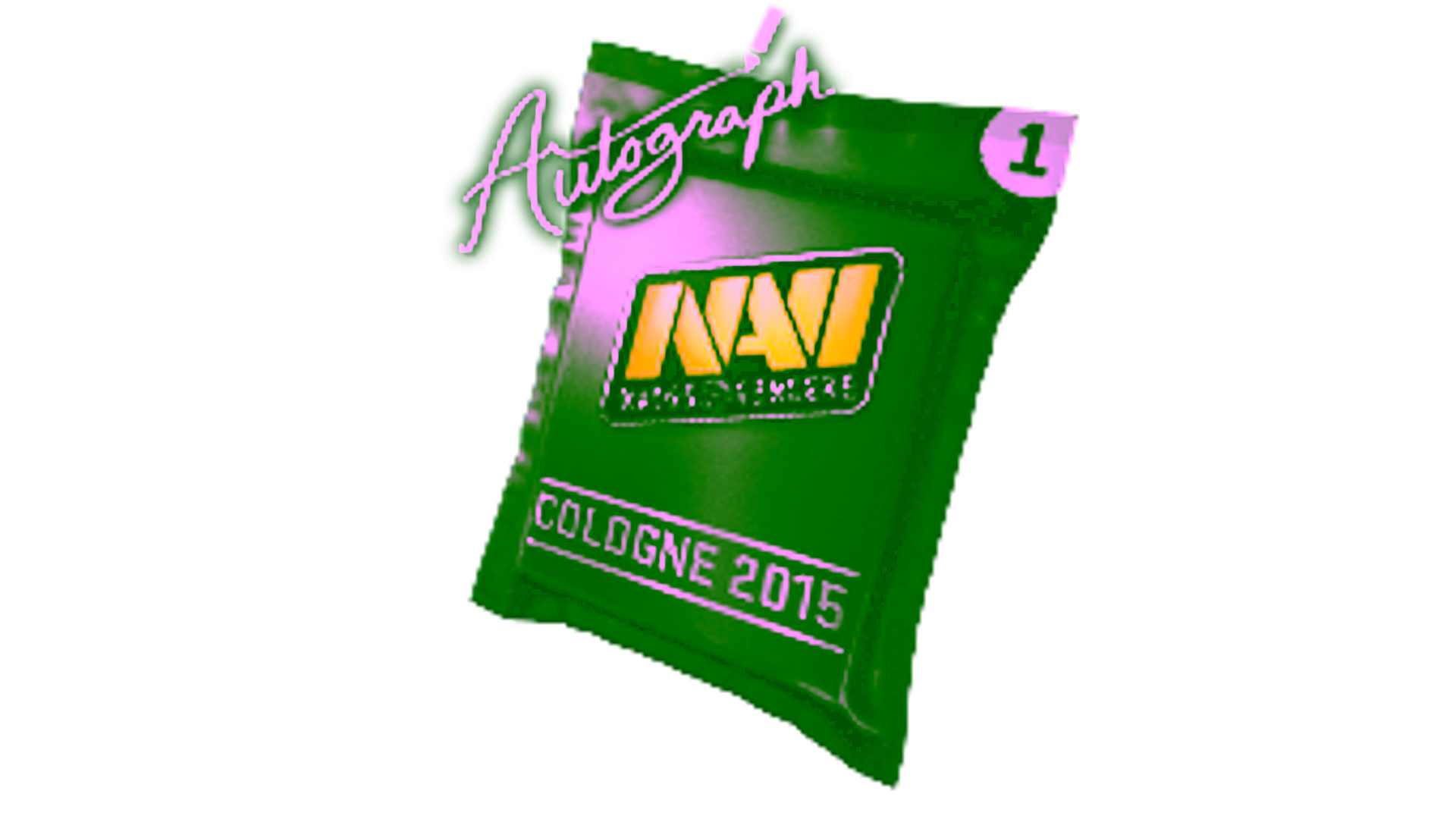 Display for Autograph Capsule | Natus Vincere | Cologne 2015