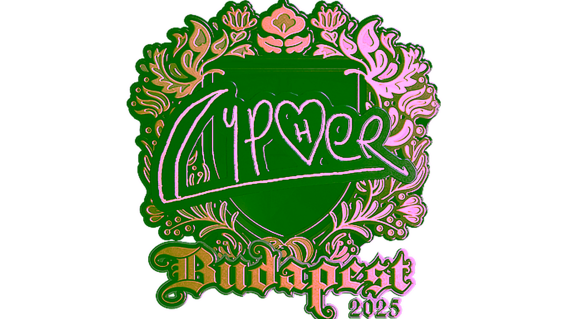 Display for Sticker | Cypher (Gold) | Budapest 2025