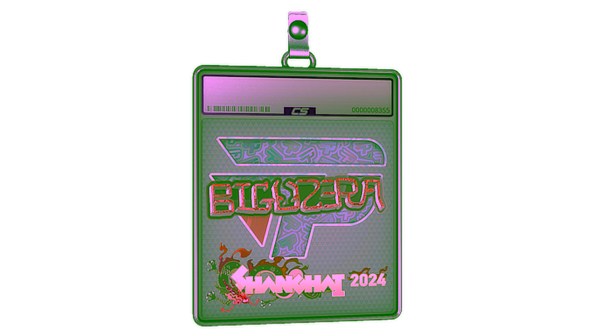 Display for Sticker Slab | biguzera (Holo) | Shanghai 2024