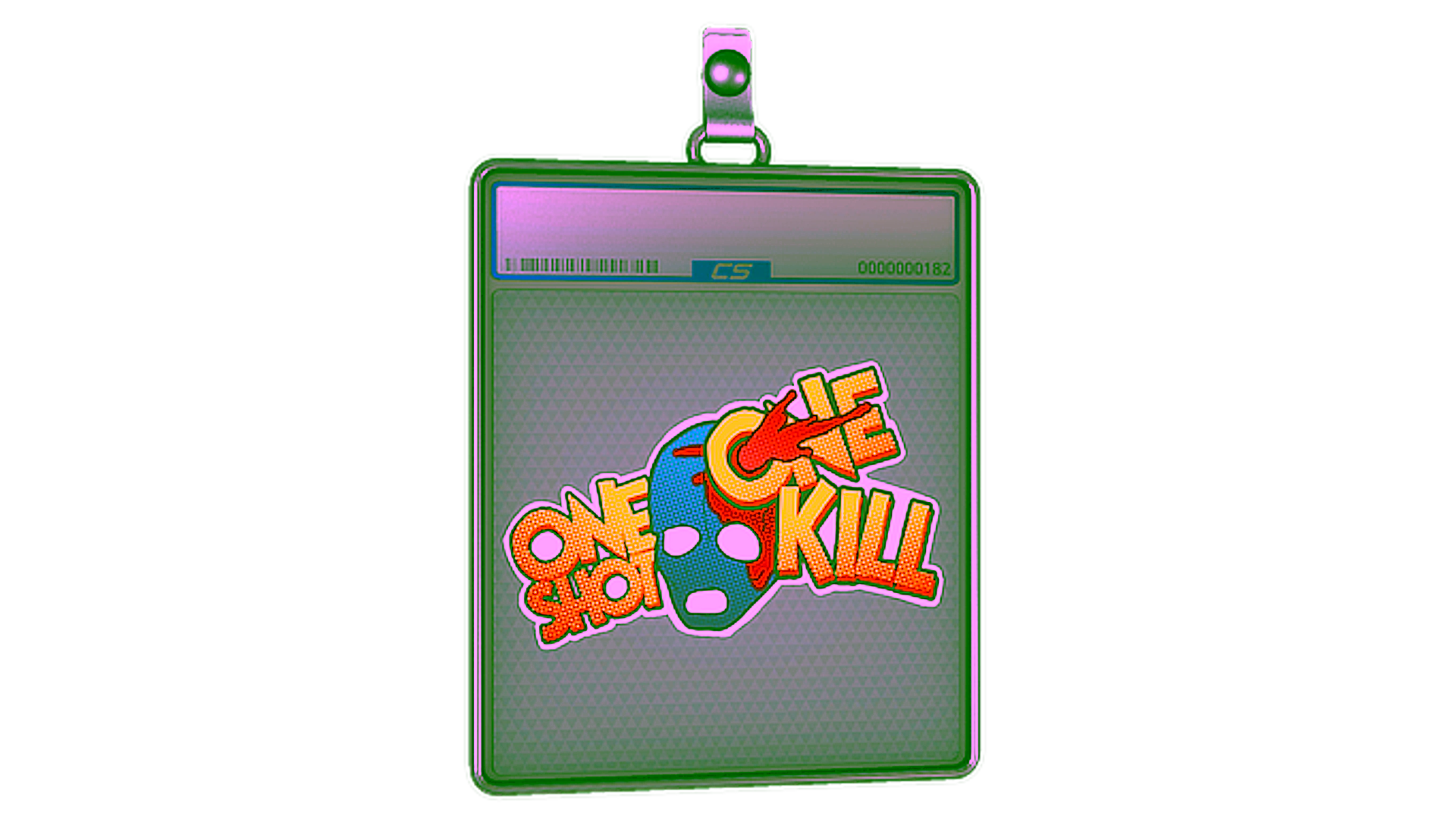 Display for Sticker Slab | One Shot One Kill