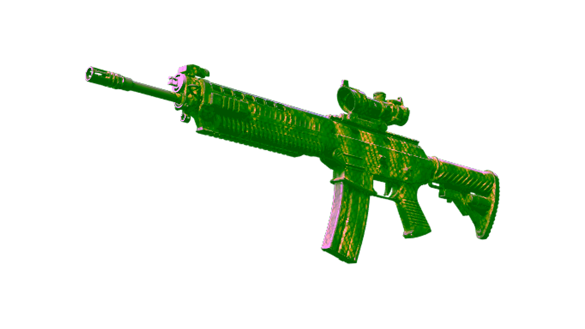 Display for Souvenir SG 553 | Gator Mesh (Field-Tested)