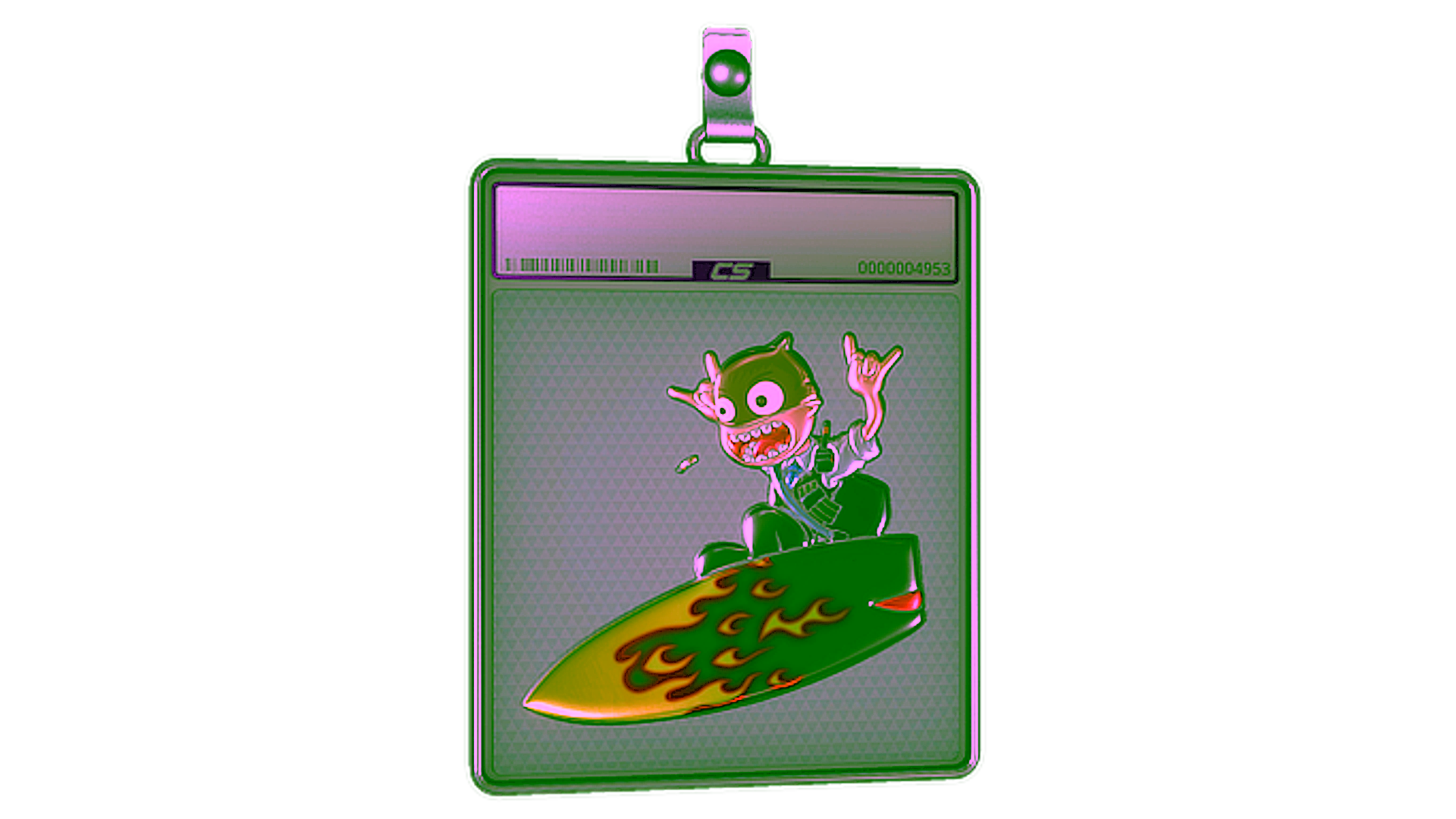 Visar för Sticker Slab | Blaze Surf K (Foil)